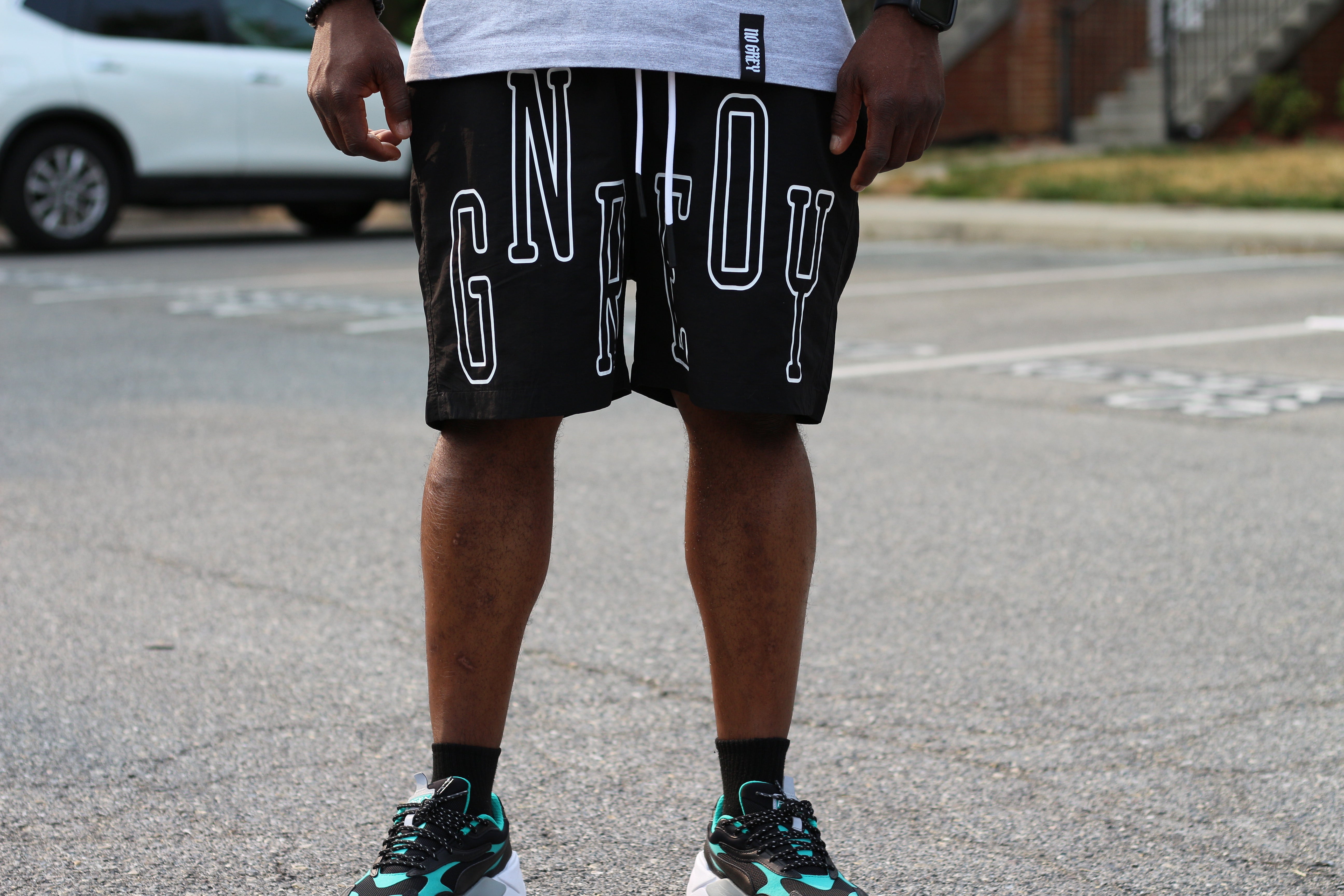 Air uptempo outlet shorts